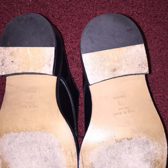 Rag & Bone Black Leather Shoes - Picture 6 of 8